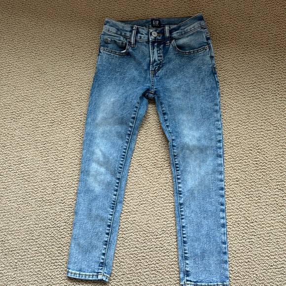 GAP kids stretch skinny denim size 7 - Picture 1 of 3